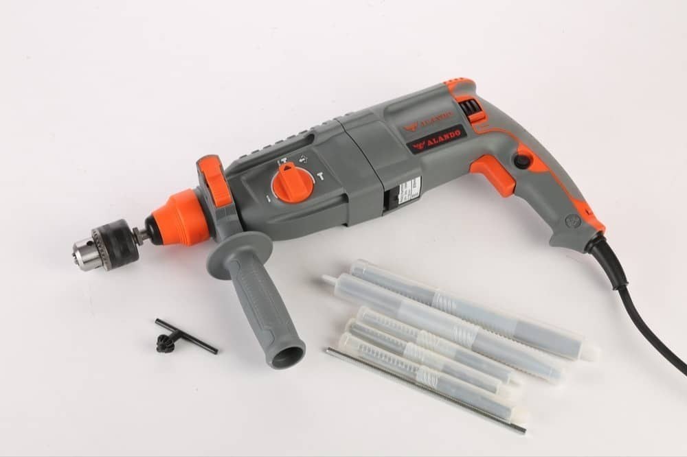 دریل بتن کن آلاندو مدل AL1221 سه کاره با ۴۰۰۰ ضربه در دقیقه