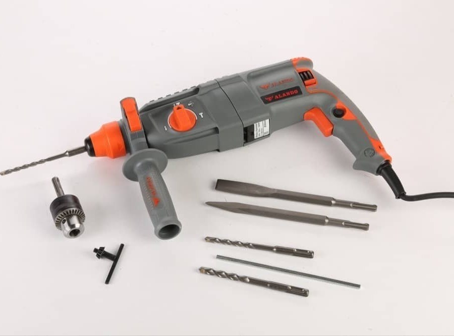 دریل بتن کن آلاندو مدل AL1221 سه کاره با ۴۰۰۰ ضربه در دقیقه